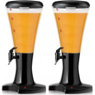Goplus 3L Cold Draft Beer Tower Beverage Dispenser with LED Lights