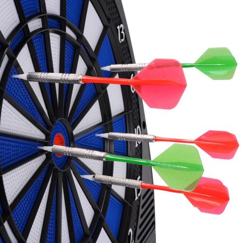  Goplus Arachnid Electronic Dart Board Set Target Dartboard Game Room LED Display w 6 Darts