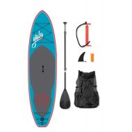 Goplus YOLO Board 11’ Inflatable Stand Up Paddle Board (6” Thick) Package | Include Adjustable Travel Paddle, Carrying Bag, Pump