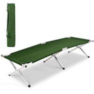 Goplus Silver Molly Aluminum Folding Camping Cot
