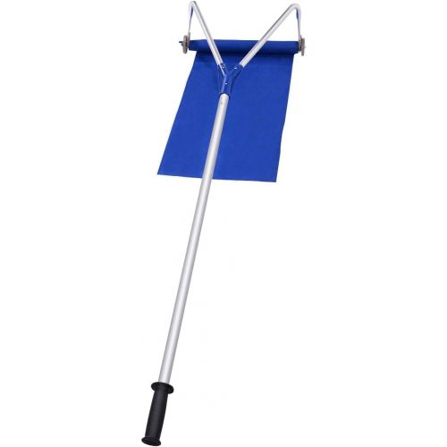  Goplus Roof Snow Rake Removal Tool 20 ft with Adjustable Telescoping Handle