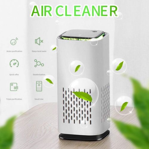  GorNorriss USB Negative Ion Air Purifier Mini Portable Office Home Desktop Purifier for Wardrobes, Kitchens, Lockers, Cars, Shoe Cabinets, Rooms, Bedrooms, Living Rooms, Toilets