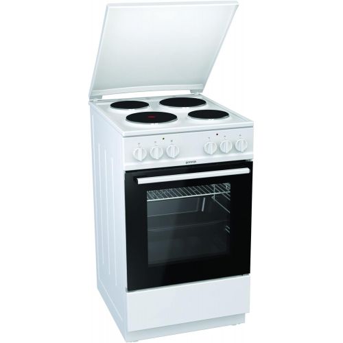  [아마존베스트]Gorenje E 5121 WH Standing Stove / White / 74 L Oven Volume