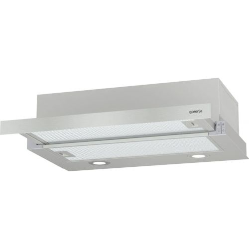  [아마존베스트]Gorenje TH62E4X cooker hood / LED lighting / polyurethane filter / exhaust air or recirculation mode.