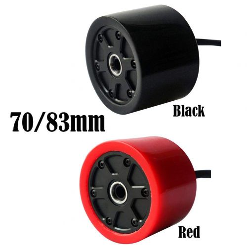  Gorgebuy Skateboard Hub Motor Wheels - 70/80mm Electric Skateboard Brushless Motor Wheels Kits - Electric Motor Wheels Skateboard Longboard E-Skateboard