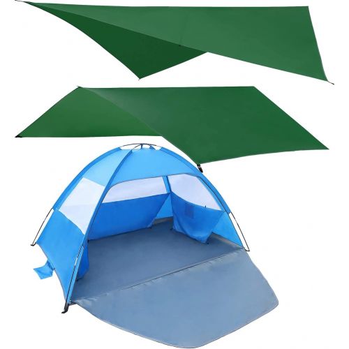  Gorich Waterproof Camping Tarp with Gorich Beach Tent