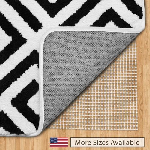  Gorilla Grip Original Area Rug Gripper Pad, 6x9, Made in USA, for Hard Floors, Pads Available in Many Sizes, Provides Protection and Cushion for Area Rugs and Floors