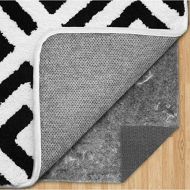 Gorilla Grip Original Felt and Rubber Underside Gripper Area Rug Pad .25 Inch Thick, 2x10 FT, for Hardwood and Hard Floor, Plush Cushion Support Pads for Under Carpet Rugs, Protect