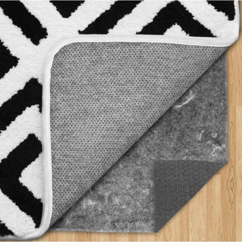  Gorilla Grip Original Felt and Rubber Underside Gripper Area Rug Pad .25 Inch Thick, 2x10 FT, for Hardwood and Hard Floor, Plush Cushion Support Pads for Under Carpet Rugs, Protect