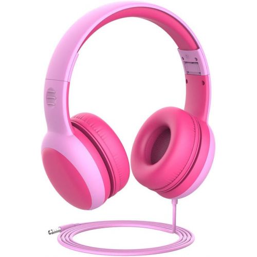  gorsun Kids Headphones with Limited Volume, Childrens Headphone Over Ear, Toddler Headphones for Boys and Girls, Wired Headset Earphones for Children