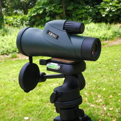  [아마존 핫딜]  [아마존핫딜]Gosky 12x55 High Definition Monocular Telescope and Quick Smartphone Holder - 2018 Newest Waterproof Monocular -BAK4 Prism for Wildlife Bird Watching Hunting Camping Travelling Wil