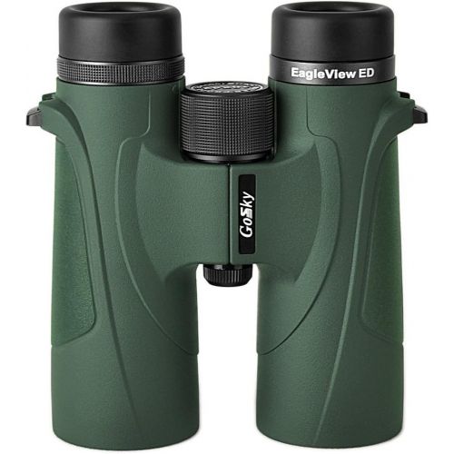  [아마존핫딜][아마존 핫딜] Gosky EagleView 10x42 ED Binoculars for Adults, Professional ED Glass Waterproof Binoculars for Bird Watching Travel Stargazing Hunting Concerts Sports- with Smartphone Mount