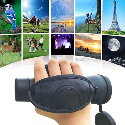  Gosky 12x55 High Definition Monocular Telescope and Quick Smartphone Holder - 2018 Newest Waterproof Monocular -BAK4 Prism for Wildlife Bird Watching Hunting Camping Travelling Wil