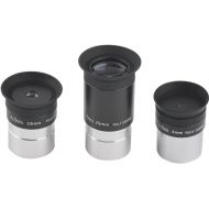 Gosky 4mm 10mm 25mm 1.25inch Multi-Coated Plossl Telescope Eyepiece Set/Telescope Lens Set - 4 Element Plossl Design - Standard Filters Threads