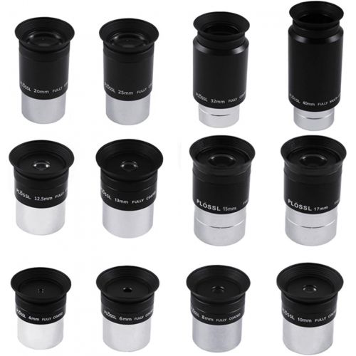  Gosky 32mm 1.25inch Plossl Telescope Eyepiece - 4-Element Plossl Design - Threaded for Standard 1.25inch Astronomy Filters (32mm)