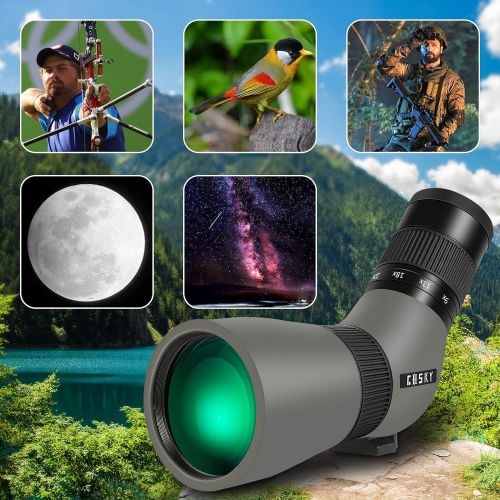  Gosky 9-27X 56mm ED Spotting Scope?? Waterproof,Compact, Portable Scope for Target Shooting,Hunting,Bird Watching,Wildlife Viewing