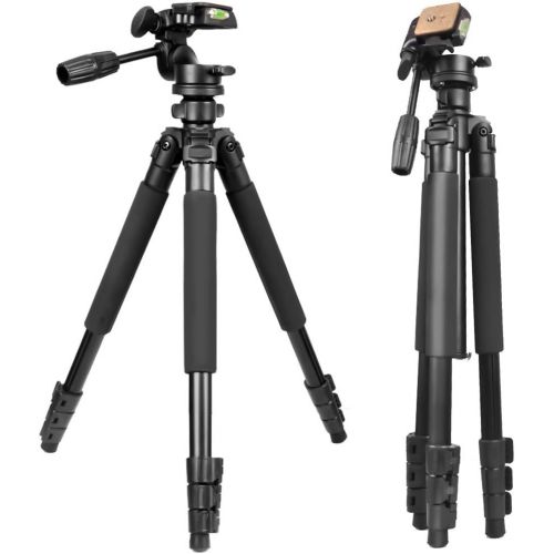  Gosky Tripod -Travel Portable Tripod for Spotting scopes, Binoculars, camcorders, or SLR Cameras (Pro Tripod (61-inch))