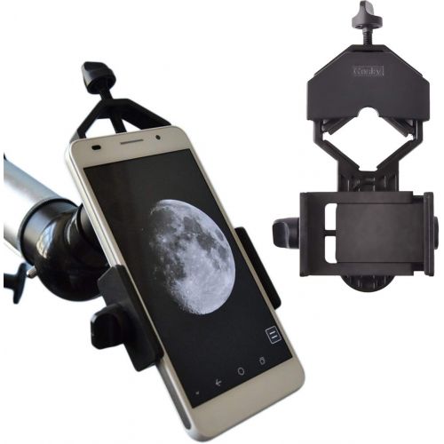  Gosky Cell Phone Adapter Mount - Compatible Binocular Monocular Spotting Scope Telescope Microscope-Fits almost all Smartphone on the Market -Record the Nature the World