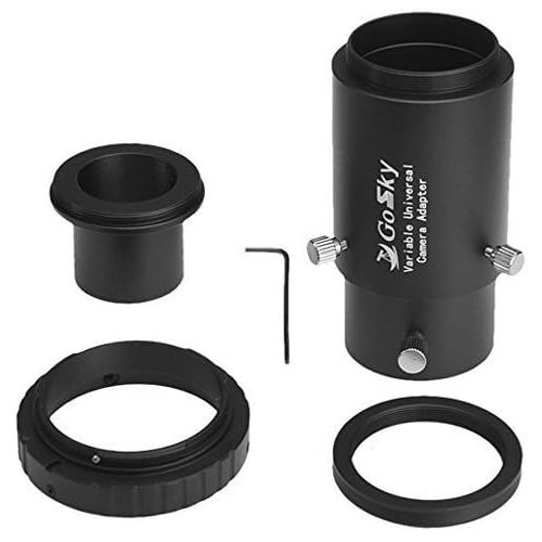  Gosky Deluxe Telescope Camera Adapter Kit Compatible with Nikon SLR - for Telescope Prime Focus and Eyepiece Projection Photography