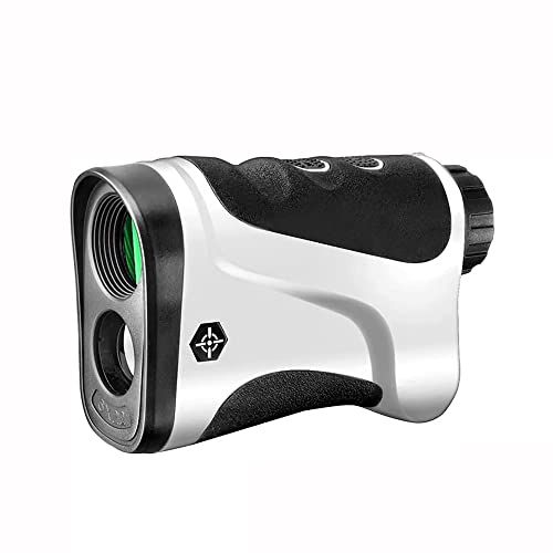  Gosky Golf Rangefinder - Laser Range Finder with Ranging, Scan, Flagpole Lock, and Speed Function - Free Battery (LE600G, 650yd/600m)