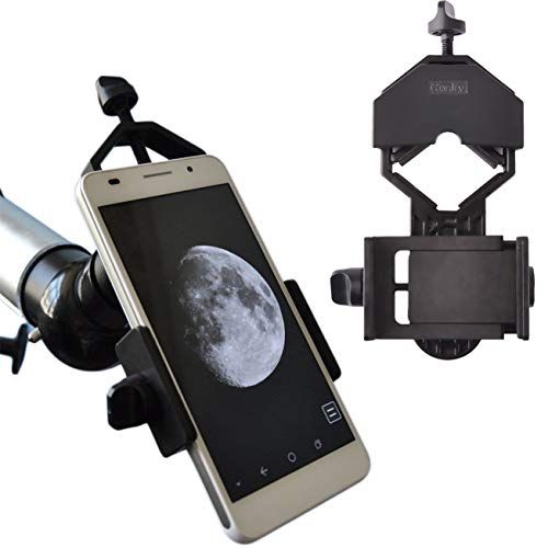  Gosky Cell Phone Adapter Mount - Compatible Binocular Monocular Spotting Scope Telescope Microscope-Fits almost all Smartphone on the Market -Record the Nature the World