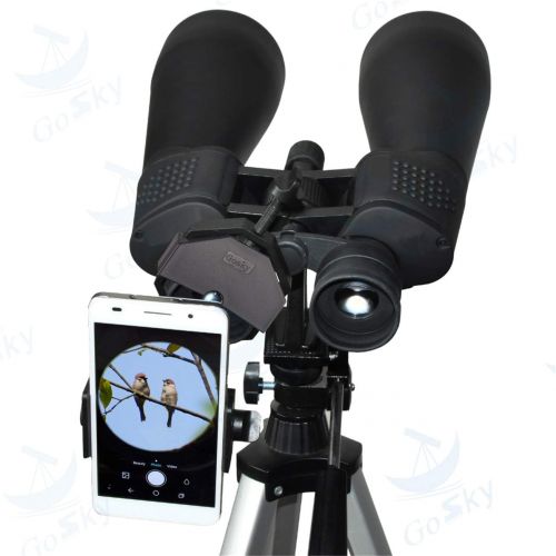  Gosky Cell Phone Adapter Mount - Compatible Binocular Monocular Spotting Scope Telescope Microscope-Fits almost all Smartphone on the Market -Record the Nature the World