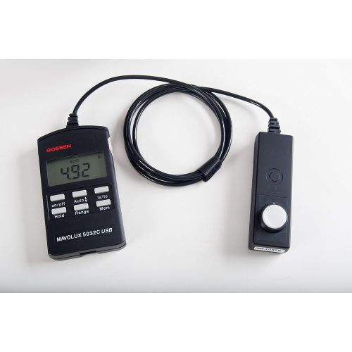  Gossen Mavolux 5032C Digital Footcandle and Lux Meter