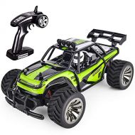 GotechoD Remote Control Truck RC Car Off Road 1:16 Scale Desert Buggy Vehicle 2.4GHz Radio Controlled High Speed Electric Race Truck Hobby Crawler with 2 Recharger Batteries 1 Scre