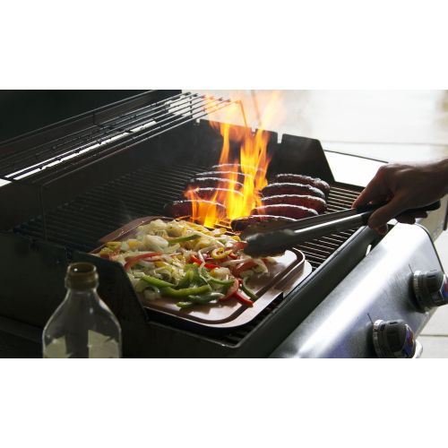  As Seen on TV Gotham Steel Double Grill Aluminum Pan, 11.5 inches