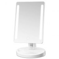 Gotofine LED Lighted Vanity Mirror/Natural Bright Light Makeup Mirror with adjustable 3.5 Inches 10x...