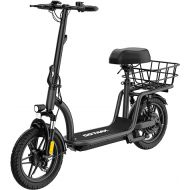 Gotrax FLEX ULTRA Electric Scooter with Seat for Adult, 25 Miles Range &20Mph Power by 500W Motor, 14