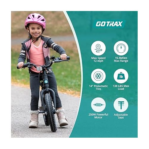  Gotrax Electric Balance Bike for Kid, 14