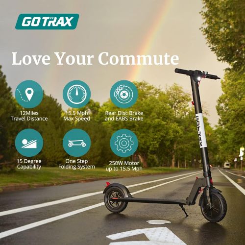  Gotrax GXL V2 Commuting Electric Scooter - 8.5 Air Filled Tires - 15.5MPH & 9-12 Mile Range - Version 2