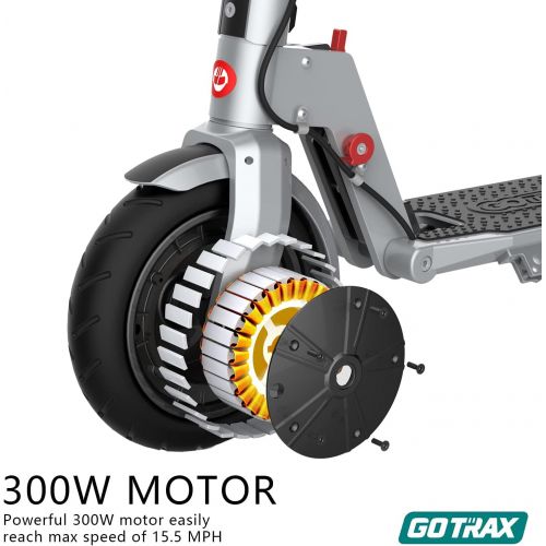  [아마존베스트]Gotrax XR Ultra Electric Scooter, LG Battery 36V/7.0AH Up to 17 Miles Long-Range, Powerful 300W Motor & 15.5 MPH, UL Certified Adult E-Scooter for Commuter