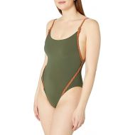 Gottex Women's Deep Scoop Neck High Leg One Piece Swimsuit