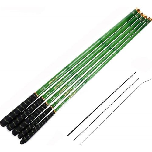  Goture//Telescopic Tenkara Fishing Rod//Ultralight Travel Fishing Rod,Portable Collapsible Bass Crappie Rod,1 Piece Carbon Fiber Inshore Stream Trout Pole 10 12 15 18 21 24 Free Ti