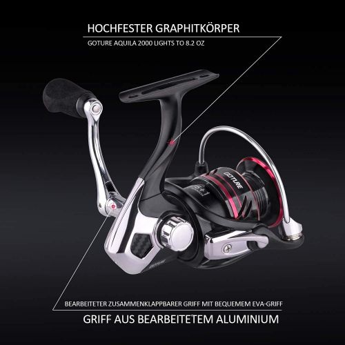  [아마존베스트]Goture Spinning reel, fishing reels, stainless steel, left/right, interchangeable reel