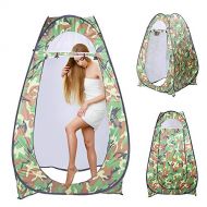 Goujxcy Pop Up Privacy Tent,Instant Portable Outdoor Shower Tent, Camp Toilet,Changing Dressing for Camping & Beach