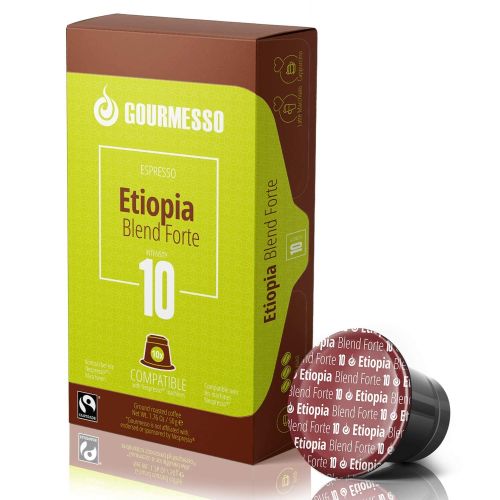  Gourmesso Trial 100 Variety Pack - Espresso Capsules for Nespresso Original Line Machines 100% Fair Trade Coffee Pods - Includes Lungos, Flavors, High-Intensity, and Organic Espres