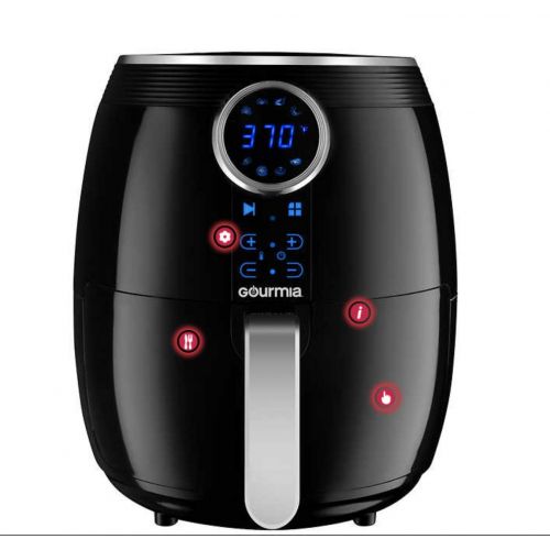  Gourmia Digital Air Fryer 5 Qt.4.7L Capacity