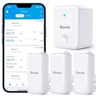 Govee WiFi Hygrometer Thermometer Sensor 3 Pack, Indoor Wireless Smart Temperature Humidity Monitor with Remote App Notification Alert, 2 Years Data Storage Export, for Home, Greenhouse