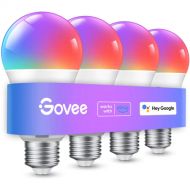 Govee RGBWW Smart LED Bulb (4-Pack, Multicolor)