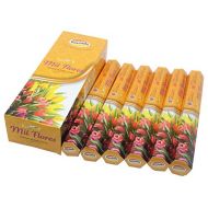 인센스스틱 Govinda Incense - Mil Flores (Milflowers) - 120 Incense Sticks, Masala Coated Incense