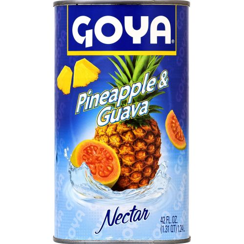  Goya Foods Nectar, Pineapple & Guava, 42 Ounce (Pack of 12)