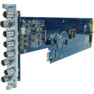 Gra-Vue XIO 9001VSD-RC Dual 1 x 3 SD-SDI / ASI Signal Distribution Amplifier Card with Re-Clocking (for 3RU frame)
