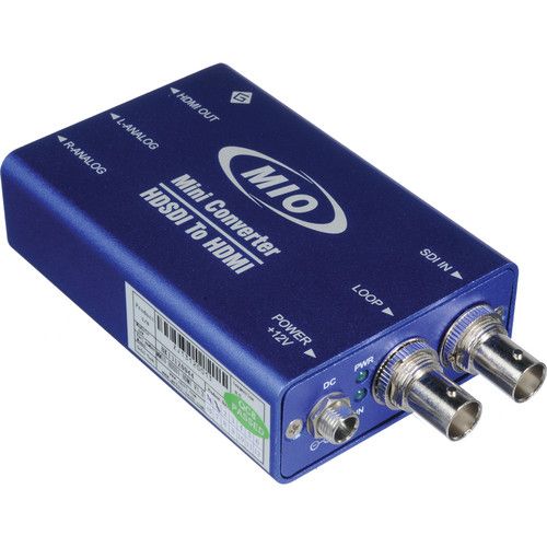  Gra-Vue MMIO HDMI to SDI/SDI to HDMI Mini Converter Bundle