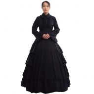Grace Art GRACEART Medieval Victorian Renaissance Ball Gown Fancy Dress Cosutume
