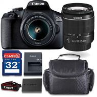 Grace Photo Canon EOS 2000D / Rebel T7 DSLR Camera with EF-S 18-55mm f/3.5-5.6 III Bundle