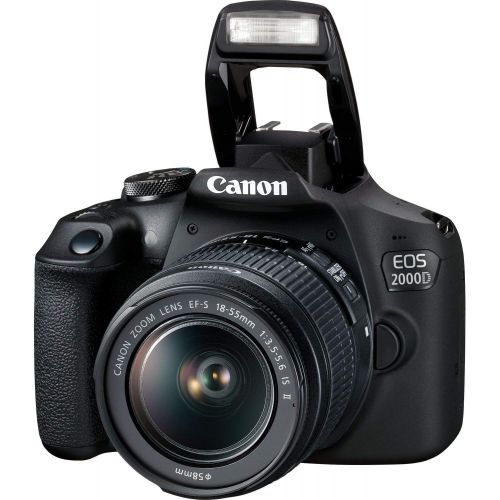  Grace Photo Canon EOS 2000D / Rebel T7 DSLR Camera with EF-S 18-55mm f/3.5-5.6 III Bundle