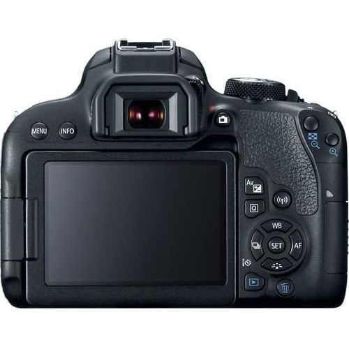  Grace Photo Canon EOS Rebel T7i Digital SLR Camera & EF-S 18-55mm f/4-5.6 is STM Lens, EF 75-300mm f/4-5.6 III - Built-in Wi-Fi with NFC, with 32GB Class 10 Memory Card, Wireless Remote & 100E